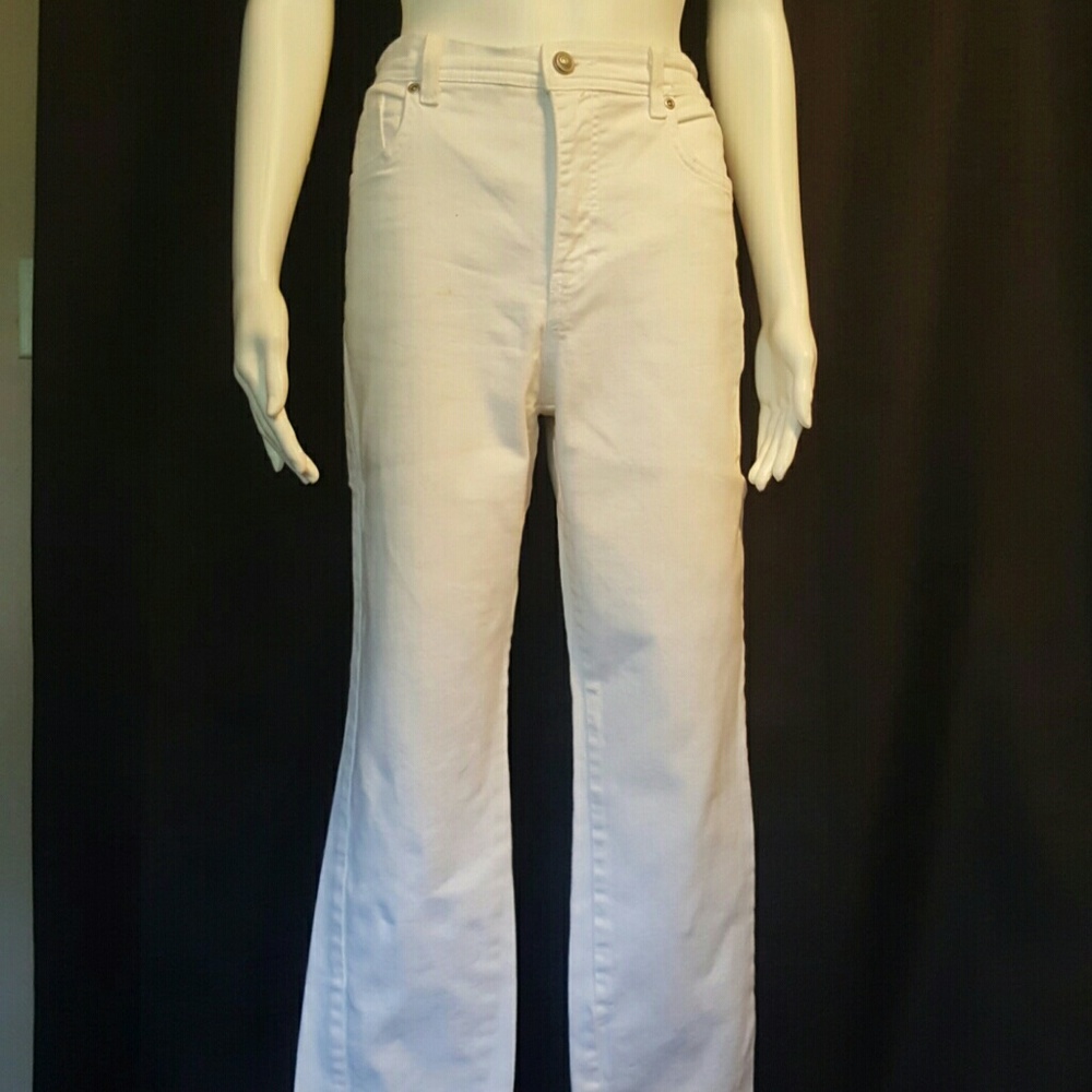 Gloria Vanderbilt pants, White, size 10 p